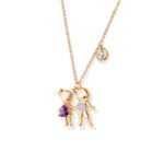 Yellow Gold 14K Diamond Necklace