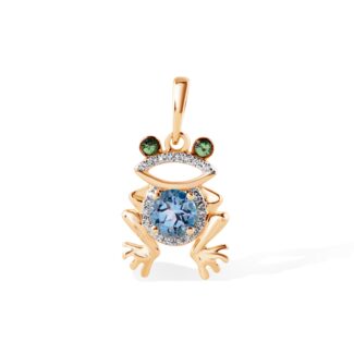 Yellow Gold 14K Diamond Pendant