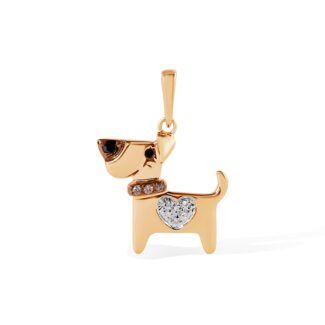 Yellow Gold 14K Diamond Pendant