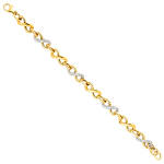14K Infinity Bracelet