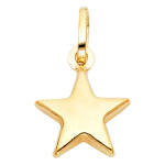 14K Star Pendant