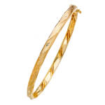 14K Flexible Bangle
