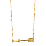 14KY Arrow Necklace