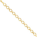 14K Hollow Bracelet